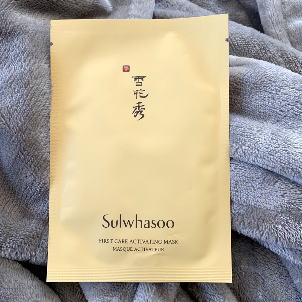 Sulwhasoo face mask